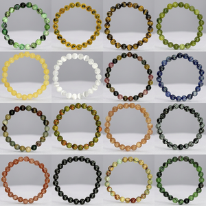 Bracelets en pierres naturelles, style bohème unisexe, bijoux cadeau pour tous les jours - Product Image 1