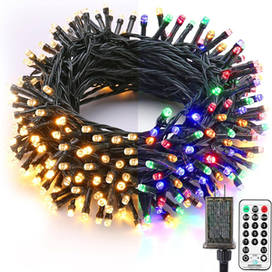 Luces de Navidad para Jardín y Patio, Bajo Voltaje, Certificación CE RoHS, Impermeables IP65, Blanco Cálido 2700K, 30000 Horas de Duración, Regulables, Alto CRI 90 - Product Image 1