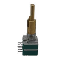 Le volume de l'amplificateur audio du système audio japonais ALPS à double axe et double liaison RK09 Potentiomètre B10K peut être ajusté et contrôlé