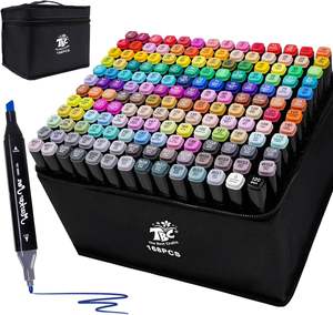 ओएम/ओडम थोक शराब आधारित दोहरी टिप मार्कर पेन स्थायी कला ड्राइंग मार्कर ओएम - Product Image 1