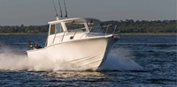 Bateau à moteur certifié CE de 7,5 m, bateau de croisière à cabine soudé en aluminium, bateau de pêche avec toilettes séparées, en vente