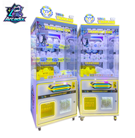 Machine à griffes commerciale à monnayeur, machine de jeu d'arcade à grue à jouets pour centre commercial et aire de jeux intérieure, logo personnalisé disponible