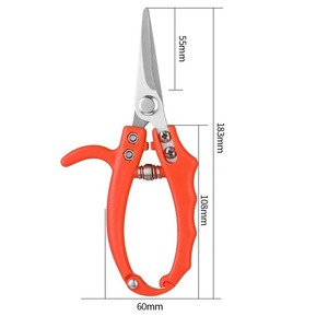 Sécateur de jardin en acier SK5, coupe-branches sans effort pour arbres, fleurs, arbustes, outils de jardinage professionnels - Product Image 2