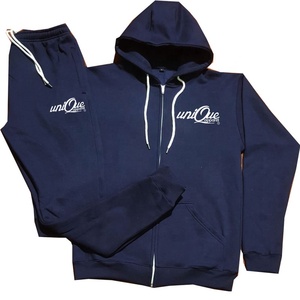 Ensemble de survêtement pour homme de haute qualité, design tendance, vente en gros, personnalisé, hiver, décontracté, sport, équipe, 2 en 1, à capuche, en spandex/polyester - Product Image 1