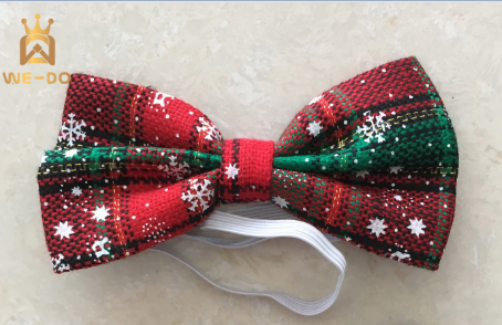 new arrivals party gift handmade wholesale custom kids christmas bow ties - Product Image 4