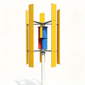 Aerogenerador de Eje Vertical Leading Wind HQ de 3kW 5kW 48V 96V 220V con Color y Voltaje Personalizables - Product Image 3