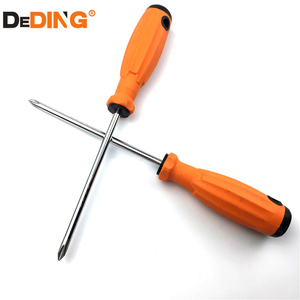 Destornillador Resistente con Mango Antideslizante y Eje de Acero Duradero, Ideal para Trabajos de Construcción, Ingeniería y Mantenimiento - Product Image 2