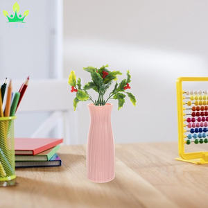 מלאכותי חג המולד בוש צ 'כי הולי עוזב פירות יער חג המולד סידור מלאכה חתונה - Product Image 6