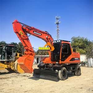 รถขุดเกาหลี DH150 มือสอง Dh150W-7 Doosan รถขุดล้อยางมือสอง Dh150 Dh140 Dx140 Dx60W ขาย - Product Image 5