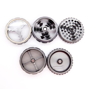 Zodiac Crystal Globe Herb Mill nhựa trong suốt bọc quay số phụ kiện hút thuốc - Product Image 2