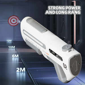 Pistolet à eau électrique en plastique, grande capacité, pour enfants, jeux de piscine estivaux - Product Image 4