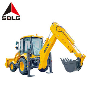 รถขุดตักดินขนาดเล็ก SDLG B877F แบบลากจูงได้ พร้อมที่ตักด้านหน้าสำหรับขาย รถขุดตักดิน - Product Image 4