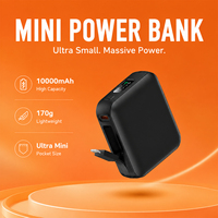 Batterie externe 10000mAh à charge rapide 22.5W, portable avec écran LED clair, vente en gros directe usine B2B OEM/ODM