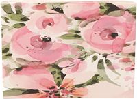 Boîte cadeau rigide pliable rose mat avec impression florale pivoine aquarelle, artisanat exquis pour emballage de coffret cadeau beauté