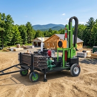 Plateforme de forage de puits d'eau à moteur diesel : l'équipement optimal pour le forage dans les formations rocheuses et sableuses
