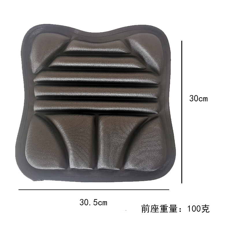 防水オートバイリアシートカバー3Dデザインエアパッドスクーターシート