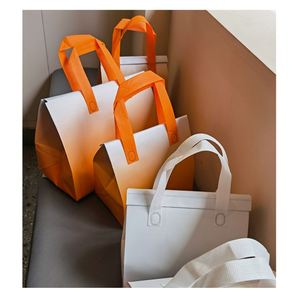 Bolsa Térmica Personalizada, Portátil, Impermeable, de Tela No Tejida, para Picnic, Bolsa Isotérmica Grande para Hielo - Product Image 4