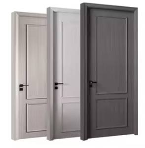 Puerta Interior Moderna Ecológica de Madera, Grano de Madera/Color Sólido, Reducción de Ruido, Impermeable, Fácil Instalación, Puerta Interior Ecológica para el Hogar - Product Image 2