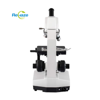 Microscopio Biológico Personalizado REHAZE XSZ-107D Modelo Monocular con Fuente de Luz LED Halógena para Uso Educativo
