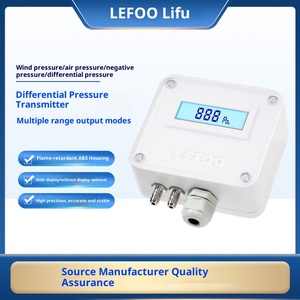 NOUVEAU Capteur différentiel numérique Lefoo LFM110 IP65 ABS avec affichage pour conduite de flamme propre (négatif) - Product Image 2