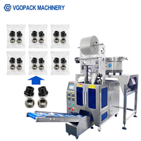 Kit de composants de fixation automatique pour machine d'emballage et de comptage, avec 2 bols vibrants, attaches métalliques et accessoires de roulements