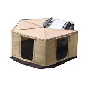 מכונית אוהל מכירה לוהטת אוטומטי צד סוכך/foxwing סוכך עם נספח חדר