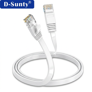 สายอีเธอร์เน็ตแบบแบน CAT6 UTP ความเร็วสูง สายแพทช์เน็ตเวิร์ก LAN วัสดุ PVC ทองแดง 32AWG ความยาว 3 ม. 5 ม. 10 ม. 20 ม. 30 ม. สำหรับศูนย์ข้อมูล  เซิร์ฟเวอร์ AI - Product Image 6