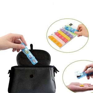 Venta al por Mayor Nuevo Producto Organizador de Pastillas Eléctrico Inteligente de 28 Compartimentos para 7 Días con Llavero - Product Image 4