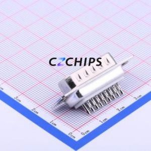 Z-SUBHBDM102A090 D-Sub/VGA Connector Connector Male 26P Solder Wire Type 3 - Product Image 1