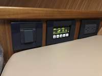 Climatiseur marin à compresseur à fréquence variable, système de pompe à chaleur, unité de refroidissement par air avec moteurs de ventilateur CC sans balais 24V 12000 BTU