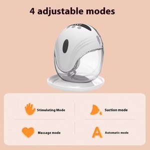 Extractor de Leche Eléctrico Doble Inalámbrico Inteligente Portátil de 210 ml Sin BPA, Juego de Extractores de Leche Materna - Product Image 6