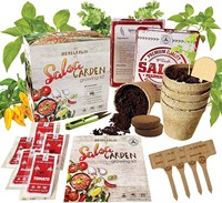 Penawaran Spesial Set Benih Sayuran Organik Ramah Lingkungan dengan Tanaman Warisan Bebas GMO untuk Kebun Rumah & Kebun Hadiah Kit Tanam