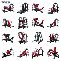 Équipement de musculation commercial LISGLO, ensemble complet de machines d'entraînement de force, cadre en acier robuste pour salle de sport, club de fitness