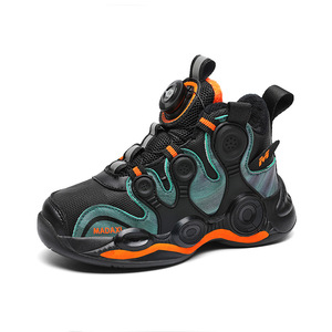 <span class=keywords><strong>รองเท้า</strong></span>บาสเก็ตบอล<span class=keywords><strong>เด็ก</strong></span>, <span class=keywords><strong>รองเท้า</strong></span>บาสเก็ตบอลหนังกันน้ำสไตล์ใหม่ฤดูใบไม้ผลิฤดูใบไม้ร่วงทนต่อการสึกหรอกันเสียง - Product Image 1