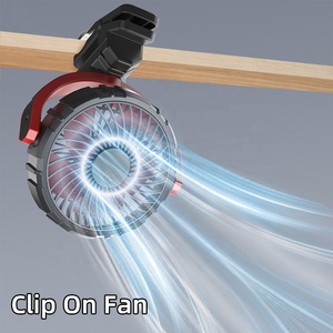 Ventilateurs miniatures sans fil F7102 de 6 pouces, ventilateur rechargeable avec batterie au lithium pour bureau, voiture, voyage, camping - Product Image 3