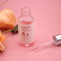 Organische Whitening Anti Leeftijd Night Care Gezicht 4 In 1 Power Voedende Serum Verhelderende Hyaluronzuur Vitamine C Serum
