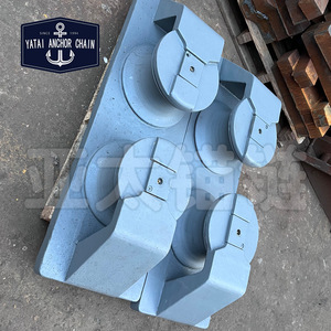 Chaîne d'ancre Yatai, guide-câble marin en acier à double rouleau, équipement d'amarrage pour bateau, pour usage naval - Product Image 1