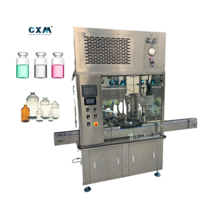Máquina Automática para Llenado, Tapado y Sellado de Viales, Línea de Llenado de Líquidos para Botellas de 2-200 ml con 4 Boquillas - Product Image 1