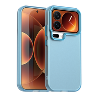 Étui de téléphone portable de haute qualité au design sportif, effet peau mate, coque de téléphone souple en TPU et rigide en PC, antichoc pour Redmi Note15 PRO+5G