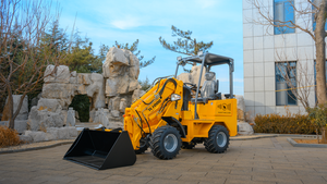 Chargeur sur pneus Mammut Farm approuvé CE TL1000 1tonne chargeuse sur pneus télescopique avec <span class=keywords><strong>godet</strong></span> - Product Image 4