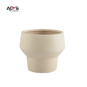 Nordic Decor Matte Round <strong>Cute</strong> Small Clay Succulent Flower Pot Ceramic Planter Pots for <strong>Plants</strong> Succulent - Product Image 4