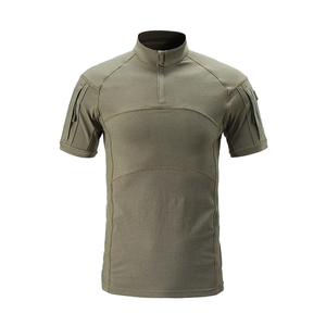 2024 nueva <span class=keywords><strong>venta</strong></span> directa <span class=keywords><strong>de</strong></span> fábrica camiseta <span class=keywords><strong>de</strong></span> entrenamiento transpirable negro Python actividades al aire libre camisa uniforme táctico - Product Image 1
