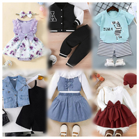 Nouvel ensemble de vêtements pour enfants, lot de vêtements mixtes, Ropa De Bebe Nina 12 mois à 18 mois, vêtements d'occasion de marque originaux pour enfants en balles à vendre