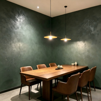 Peinture décorative extérieure transparente VALIDEA, éco-responsable, à base d'eau, finition mate, pour murs artistiques, application multi-couches au pinceau