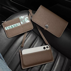 Cartera multifuncional 3 en 1 Zenos de PU para teléfono, bolso cruzado, tarjetero y porta pasaporte - Product Image 3