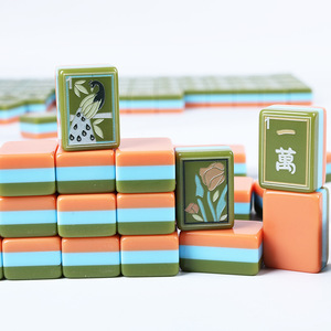 Custom Multi-Pattern <b>Acrylic</b> American Mahjong Set 4-Layer Multiple Styles Mahjong Tiles <b>Board</b> Game Gift OEM Wholesale - Product Image 5