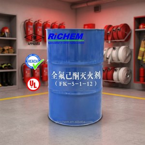 FK-5-1-12 Enasolv Perfluoro 99.9% de Pureza, Alternativa a <span class=keywords><strong>Novec</strong></span> <span class=keywords><strong>1230</strong></span>, Refrigerante para Extintores de Incendios, Certificado FM Reach, <span class=keywords><strong>Gas</strong></span> Alquénico - Product Image 5