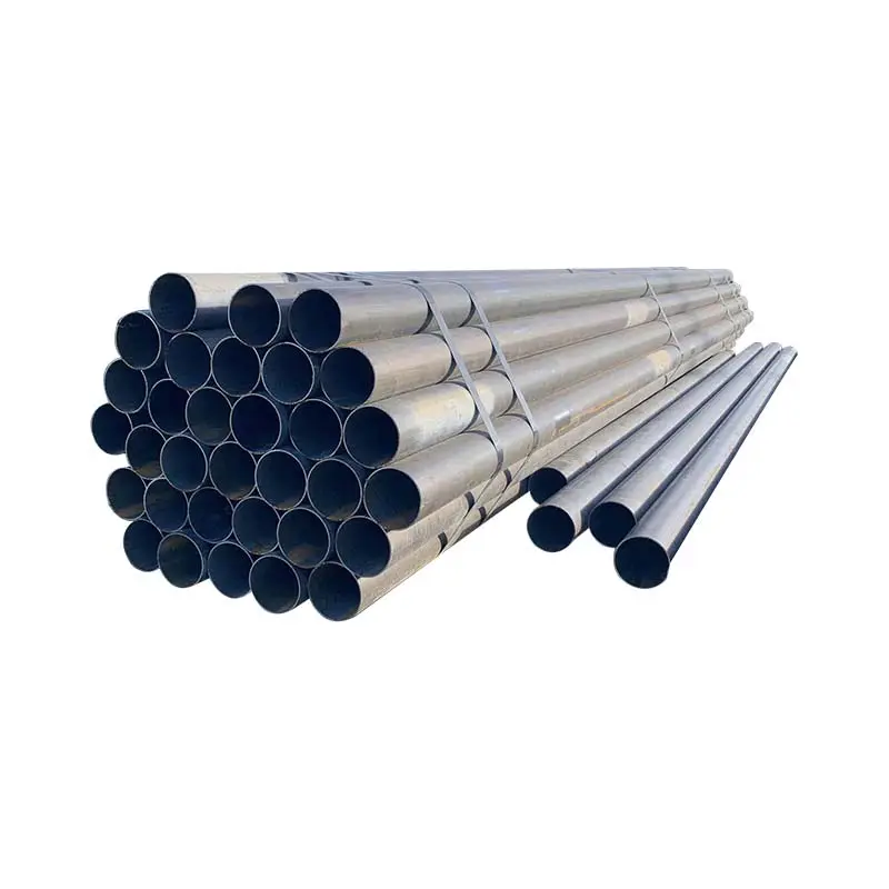 building material/hollow tube/metal/ERW Q345 Q235B ERW black round steel welded pipe dn200