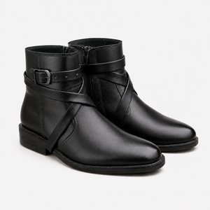 Bottes d'équitation Jodhpur artisanales haut de gamme en cuir – Chaussures équestres élégantes et durables pour cavaliers et entraîneurs - Product Image 4