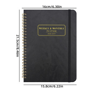 Agenda Personalizada 2027, <span class=keywords><strong>Diario</strong></span>, Cuaderno, Planificador Semanal, Encuadernación en Espiral, Tamaño Personalizado, Planificador <span class=keywords><strong>Diario</strong></span>, Semanal y Mensual para el Cuidado Personal - Product Image 2